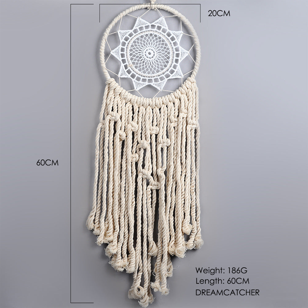 Dreamcatcher with Jute Rope Home Decor Accent