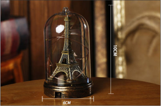Creative Paris Eiffel Tower Lamp - Home Decor Gift