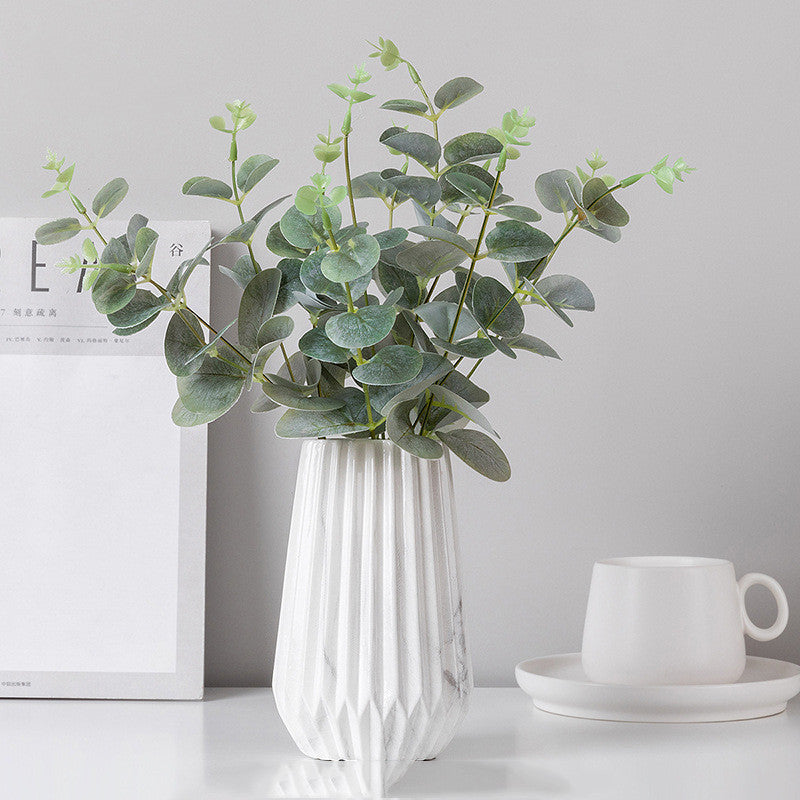 Artificial Money Plant - Silk Flower for Home Decor