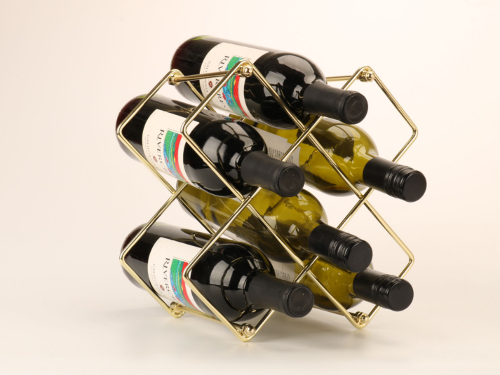 Metal Wine Rack, Removable Design for Home Decor