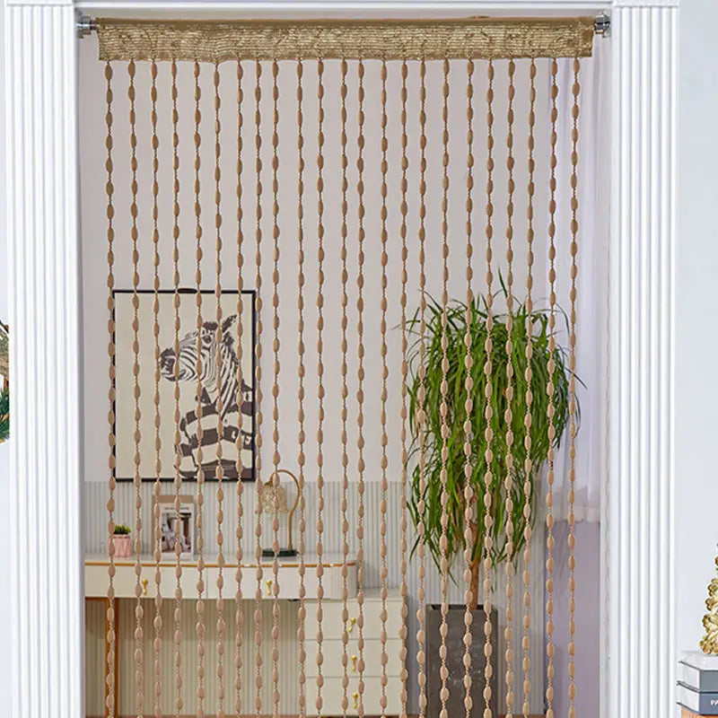 Elegant Beaded Doorway Curtain for Home Decor
