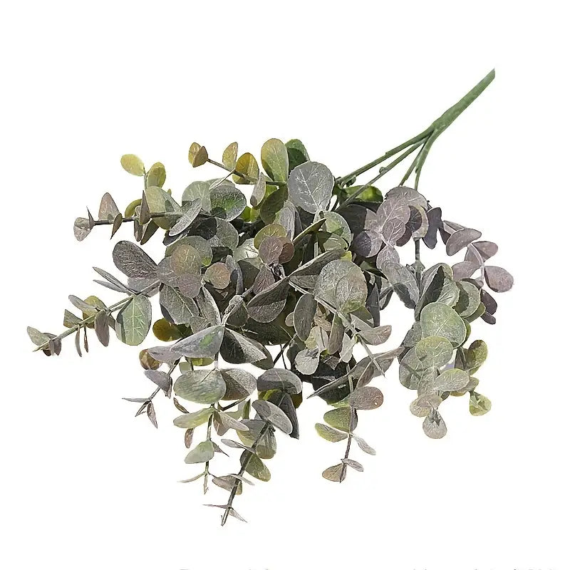 Artificial Eucalyptus Plastic Leaves for Home Decor