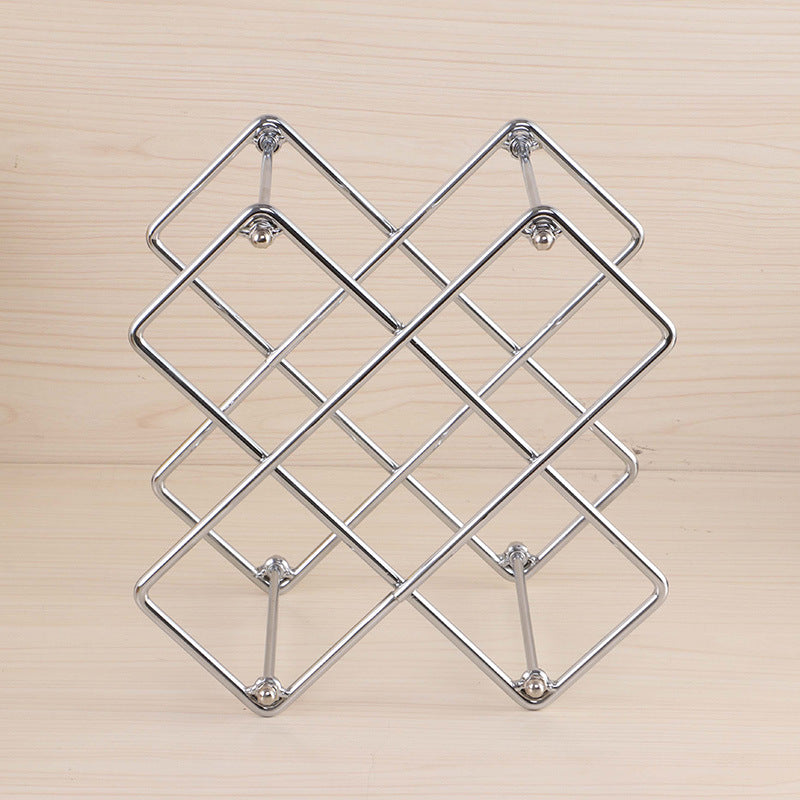 Metal Wine Rack, Removable Design for Home Decor