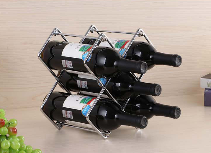 Metal Wine Rack, Removable Design for Home Decor