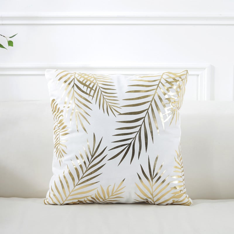 Super Soft Gilding Pillow Cover for Home Decor