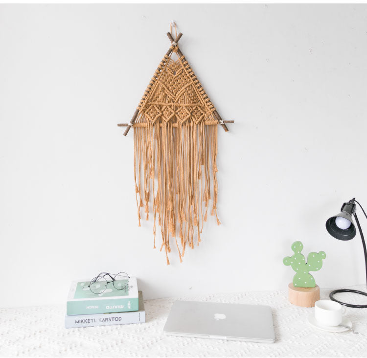 Woven Branch Wall Tapestry for Home Decor