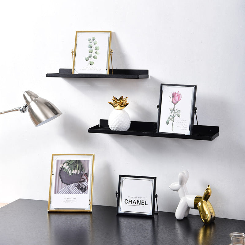 Modern Geometric Metal Glass Frame for Home Decor