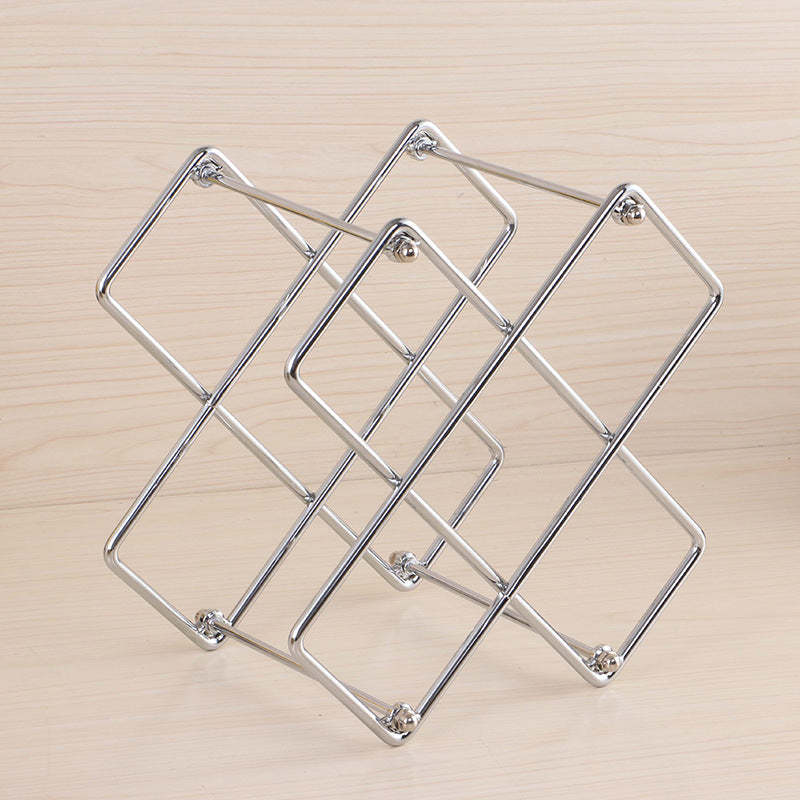 Metal Wine Rack, Removable Design for Home Decor