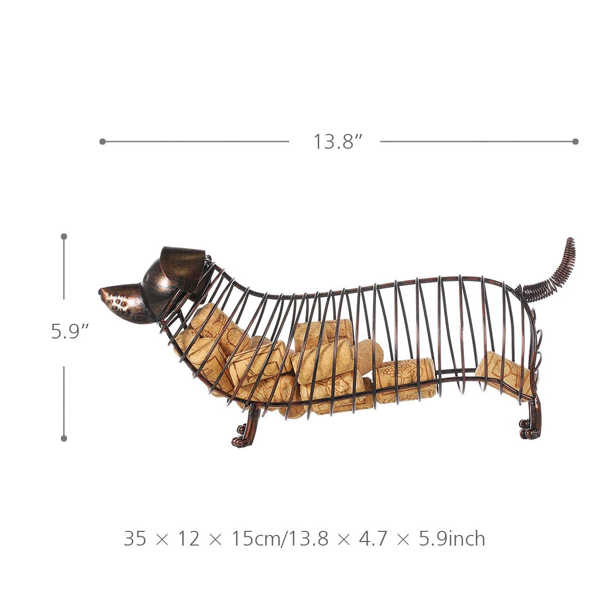 Creative Sausage Bottle Stopper Home Decor Item