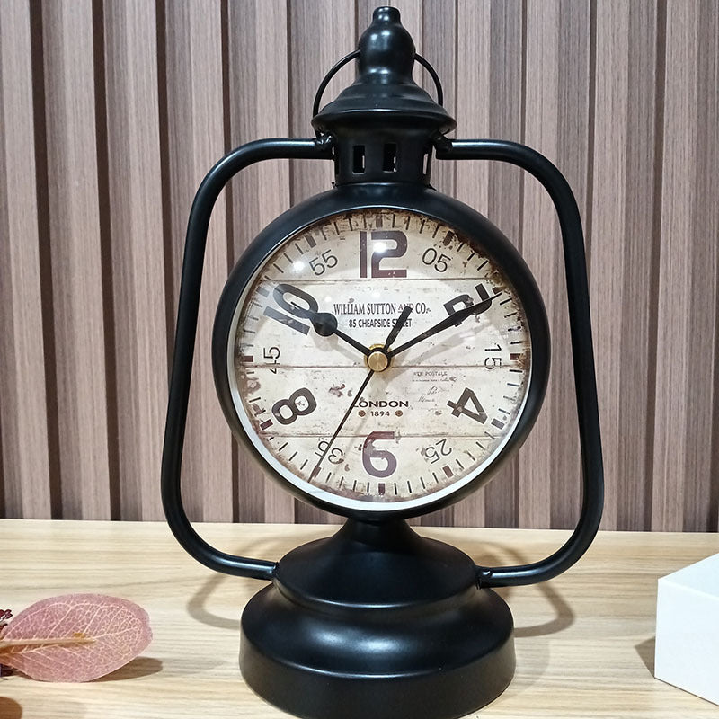 European Style Silent Clock Home Decor Piece