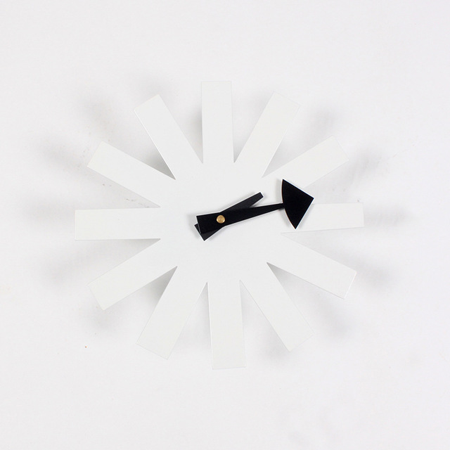 Classic Black Quartz Wall Clock - Nordic Home Decor