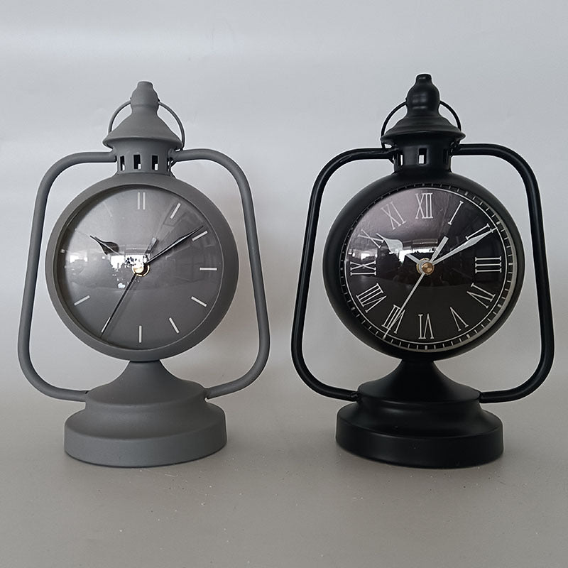 European Style Silent Clock Home Decor Piece