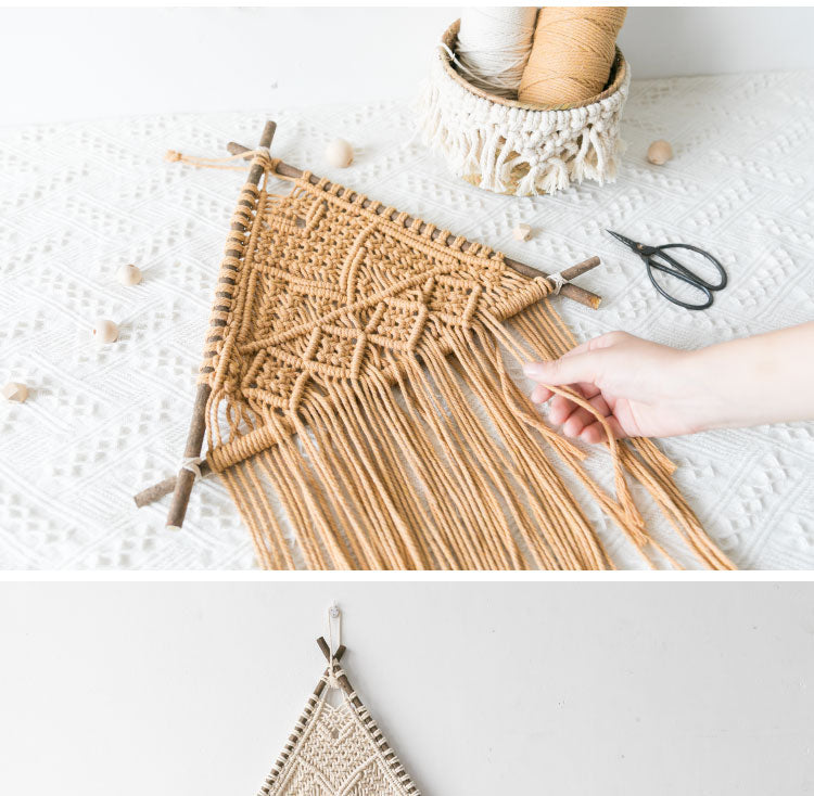 Woven Branch Wall Tapestry for Home Decor
