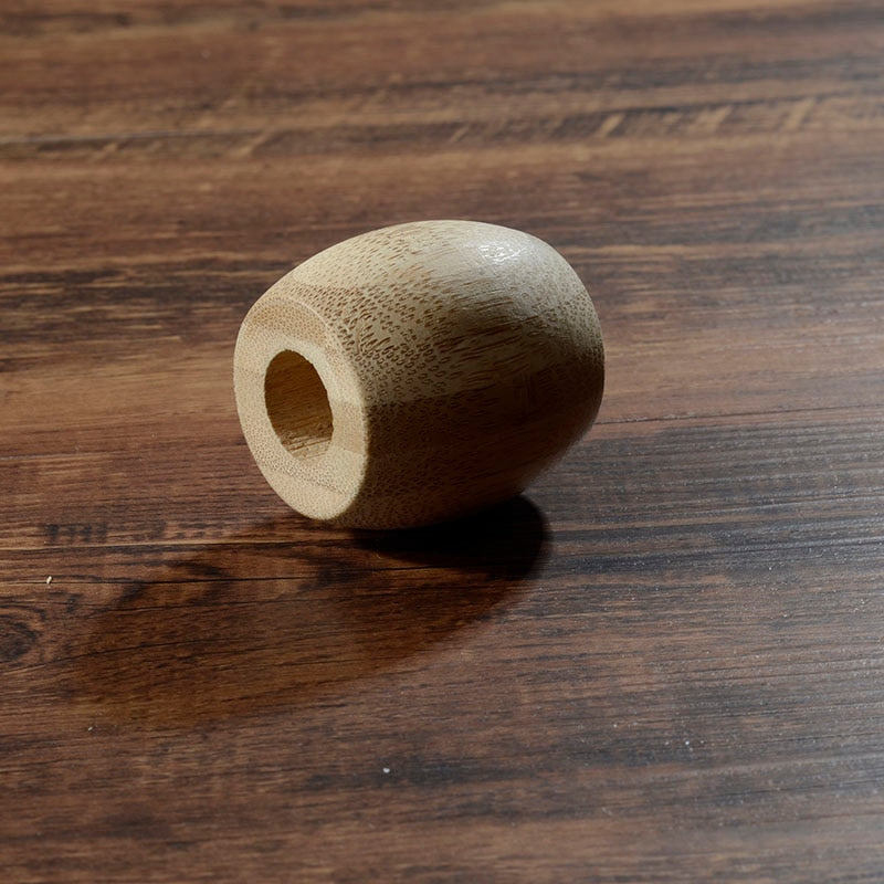 Creative Wooden Bamboo Toothbrush Holder for Home Decor