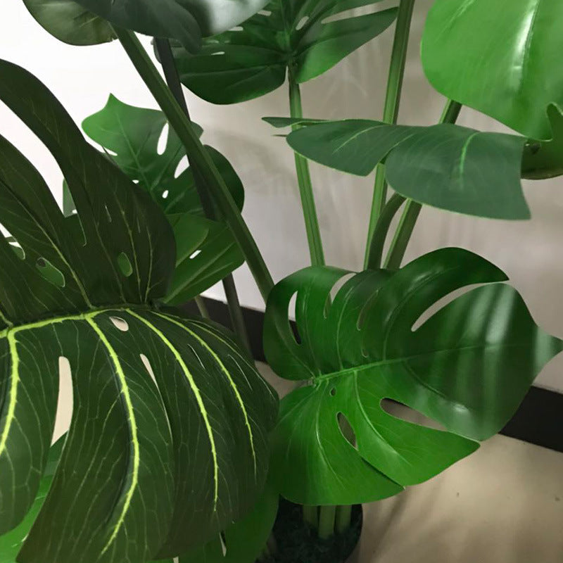 Faux Monstera Plant, 4 ft