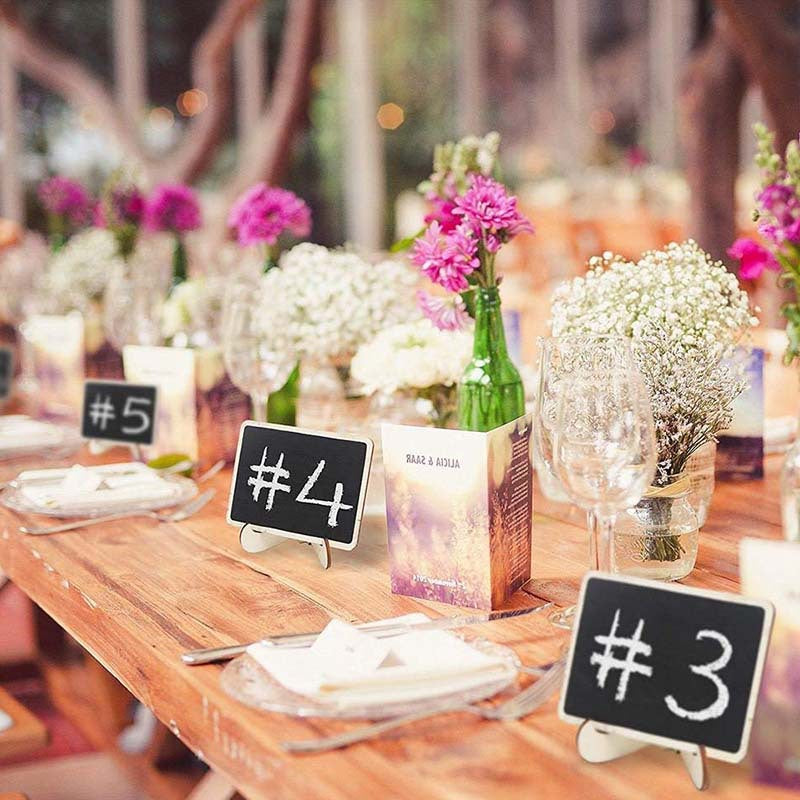 Wooden Small Blackboard Home Decor DIY Message Board