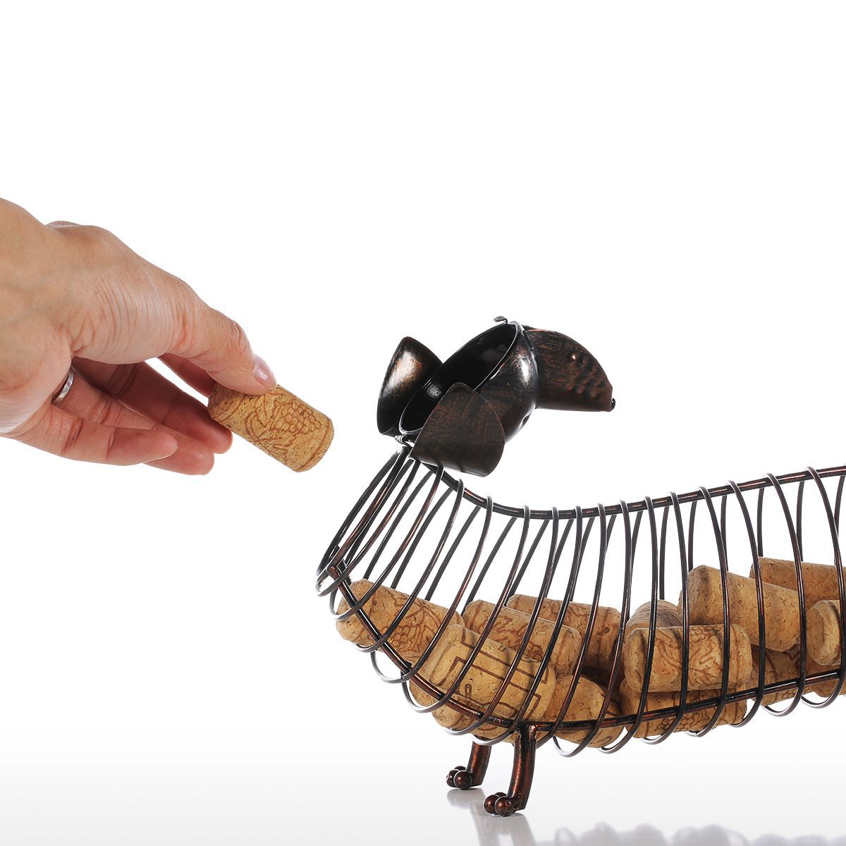 Creative Sausage Bottle Stopper Home Decor Item