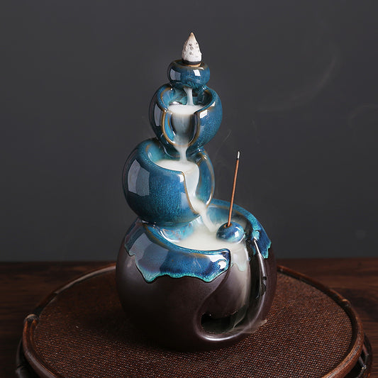 Ceramic Backflow Incense Burner - Creative Home Decor