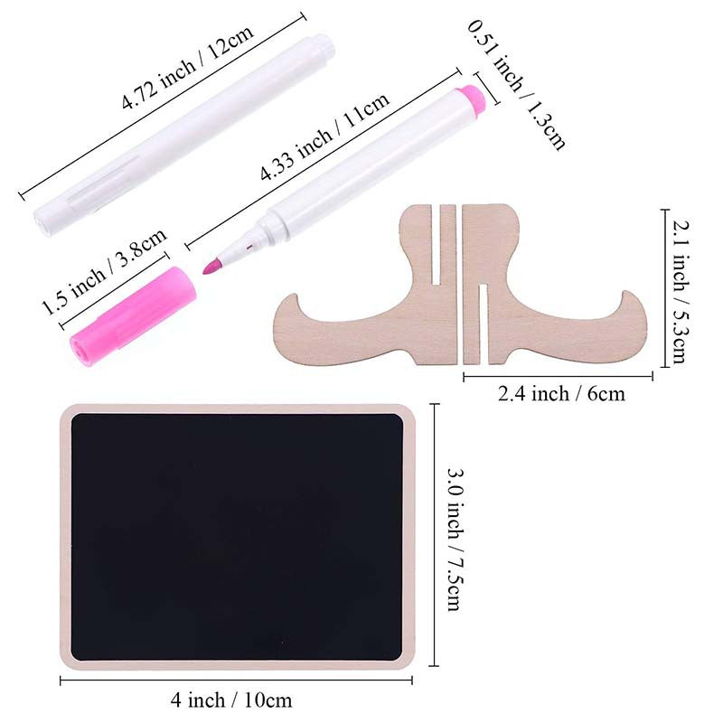 Wooden Small Blackboard Home Decor DIY Message Board