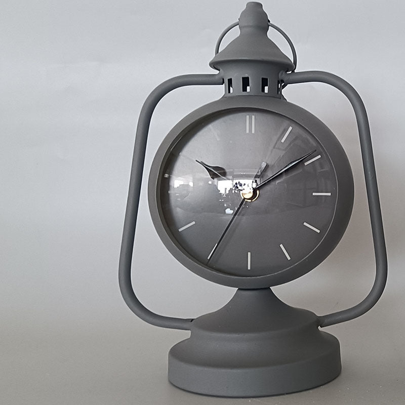 European Style Silent Clock Home Decor Piece