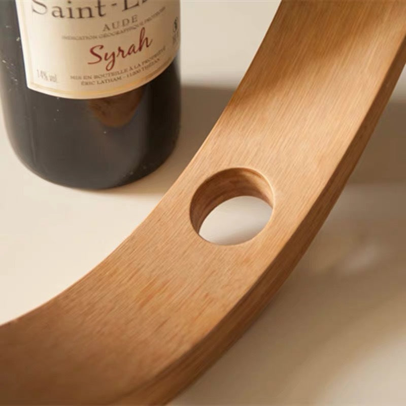 Modern Wine Rack Display for Home Decor